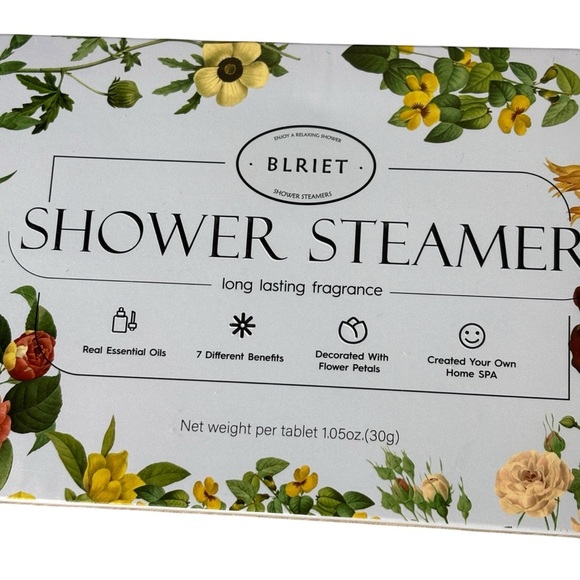 Blriet Shower Steamer 1.05 oz 8 Shower Steamers NEW Sealed Aromatherapy Spa - Picture 1 of 4